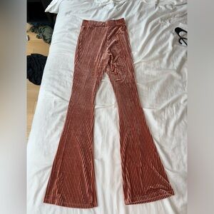 Corduroy flare pants